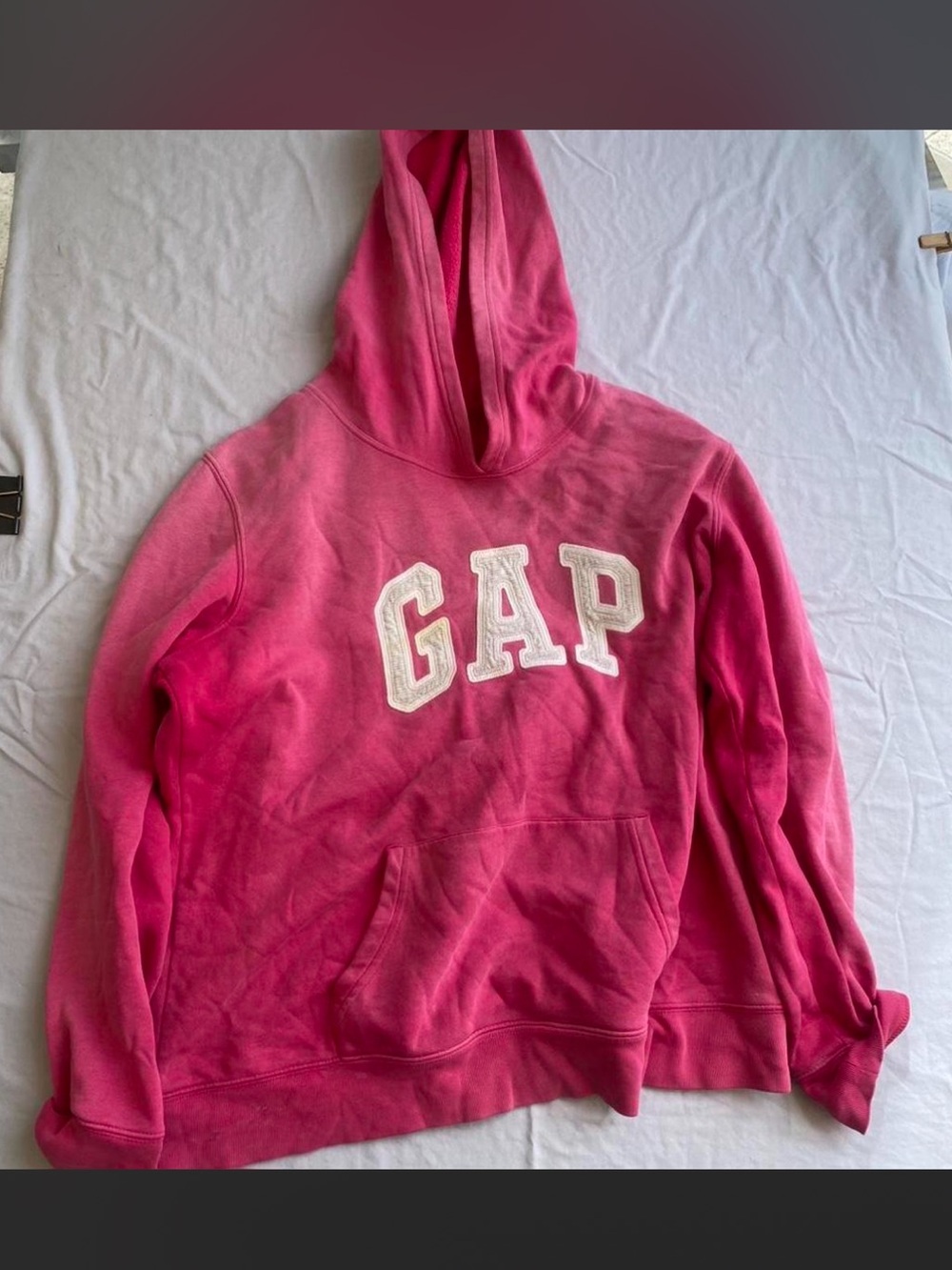 GAP Hot Pink Fleece-Lined Hoodie